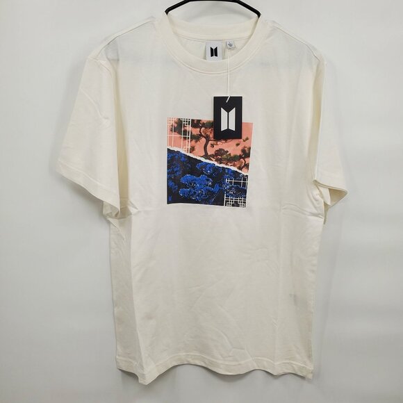 BTS Dalmajung 2021 Graphic Tee Shirt Top Men Size Large NWT Short Sleeve Crew - Picture 1 of 13
